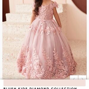 Tip Top Kids Rose Lace Dress